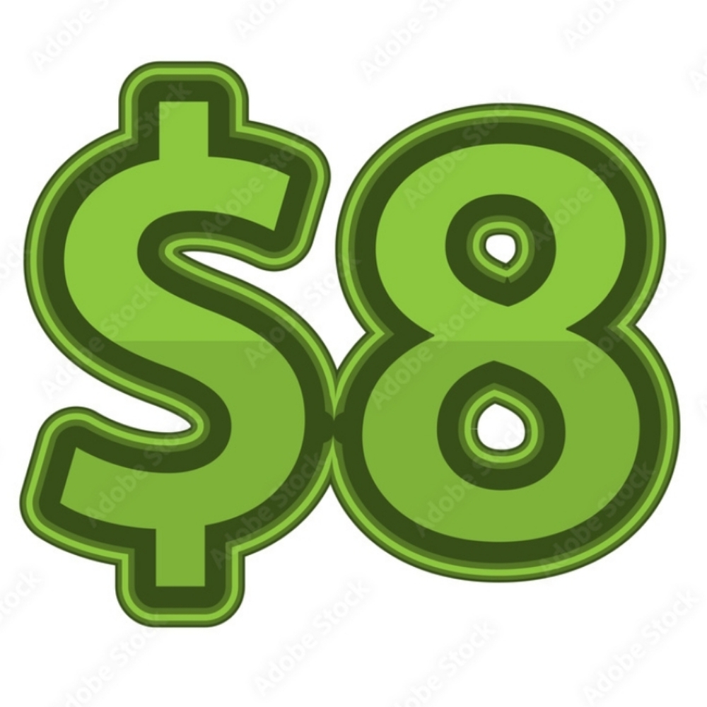 8$$$ SALE 🙂🙂🙂